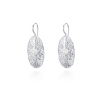 Joalharia do CARMO Brincos Ovais Pérola Prata