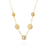 Joalharia do Carmo Colar 3 Caramujos 2 Circulos Filigrana