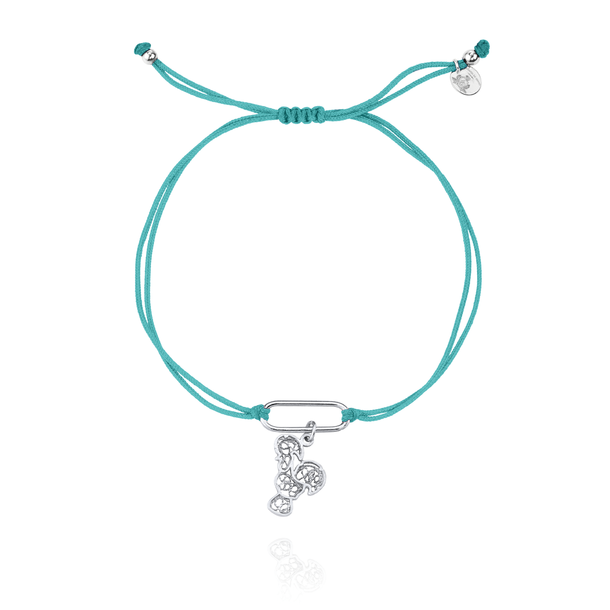 Joalharia do Carmo Charm Bracelet Galo Prata