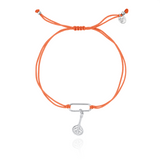 Joalharia do Carmo Charm Bracelet Guitarra Prata