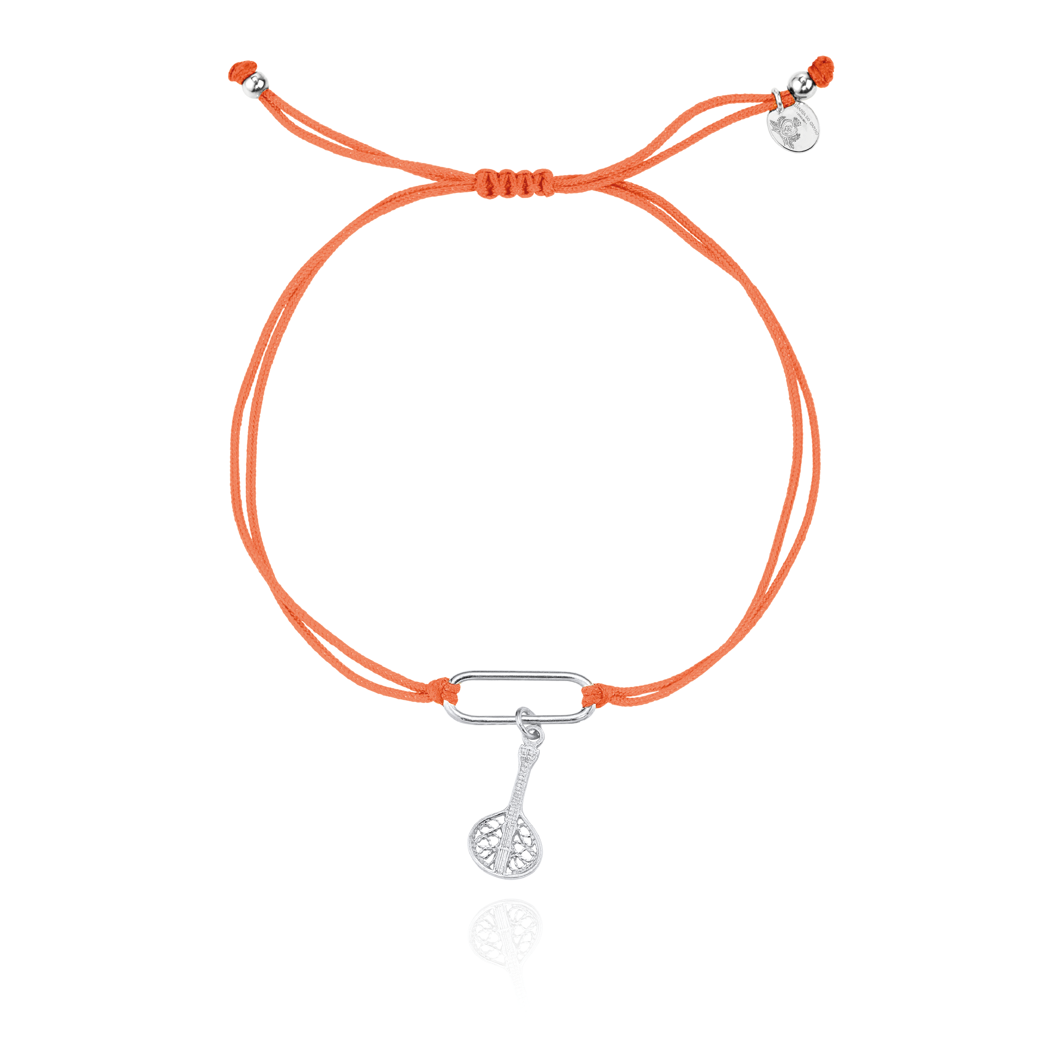 Joalharia do Carmo Charm Bracelet Guitarra Prata