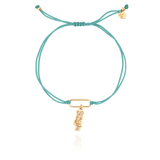 Charm Bracelet Mapa Portugal Prata Dourada