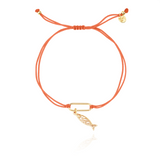 Joalharia do Carmo Charm Bracelet Sardinha Prata Dourada