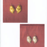 Boucles d'oreilles Cœur Médaille