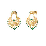 Brincos Arrecadas com Esmalte Prata Dourada