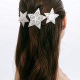 Pre Order Ganchos Estrelas Prateados