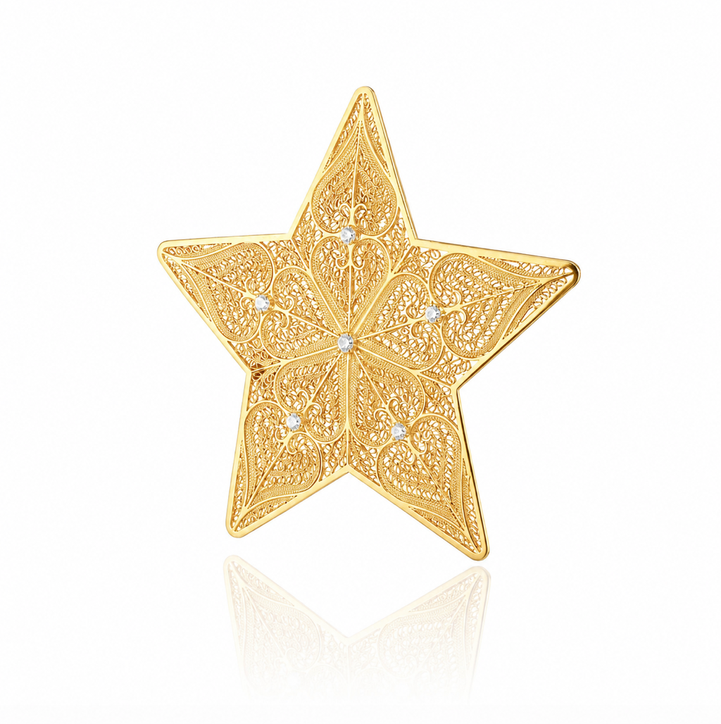 Pre Order Ganchos Estrelas Prateados