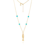 Sardine Silver Necklace