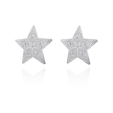 Pre Order Brincos Estrelas Prateado