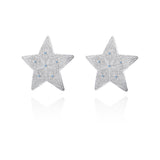 Pre Order Brincos Estrelas Prateado