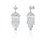 Boucles d'oreilles coquillage en argent