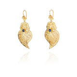 Boucles d'oreilles sardines en argent