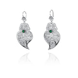 Boucles d'oreilles sardines en argent