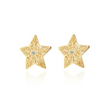 Pre Order Brincos Estrelas Dourados