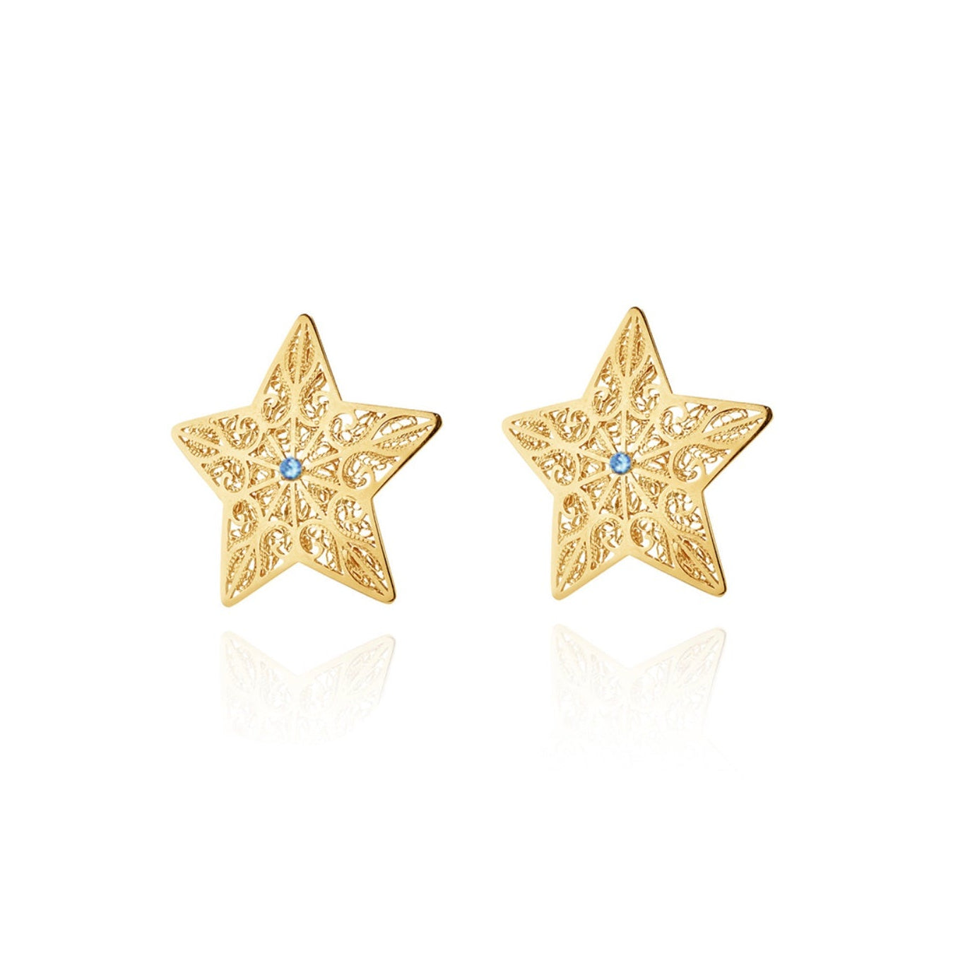 Pre Order Brincos Estrelas Dourados