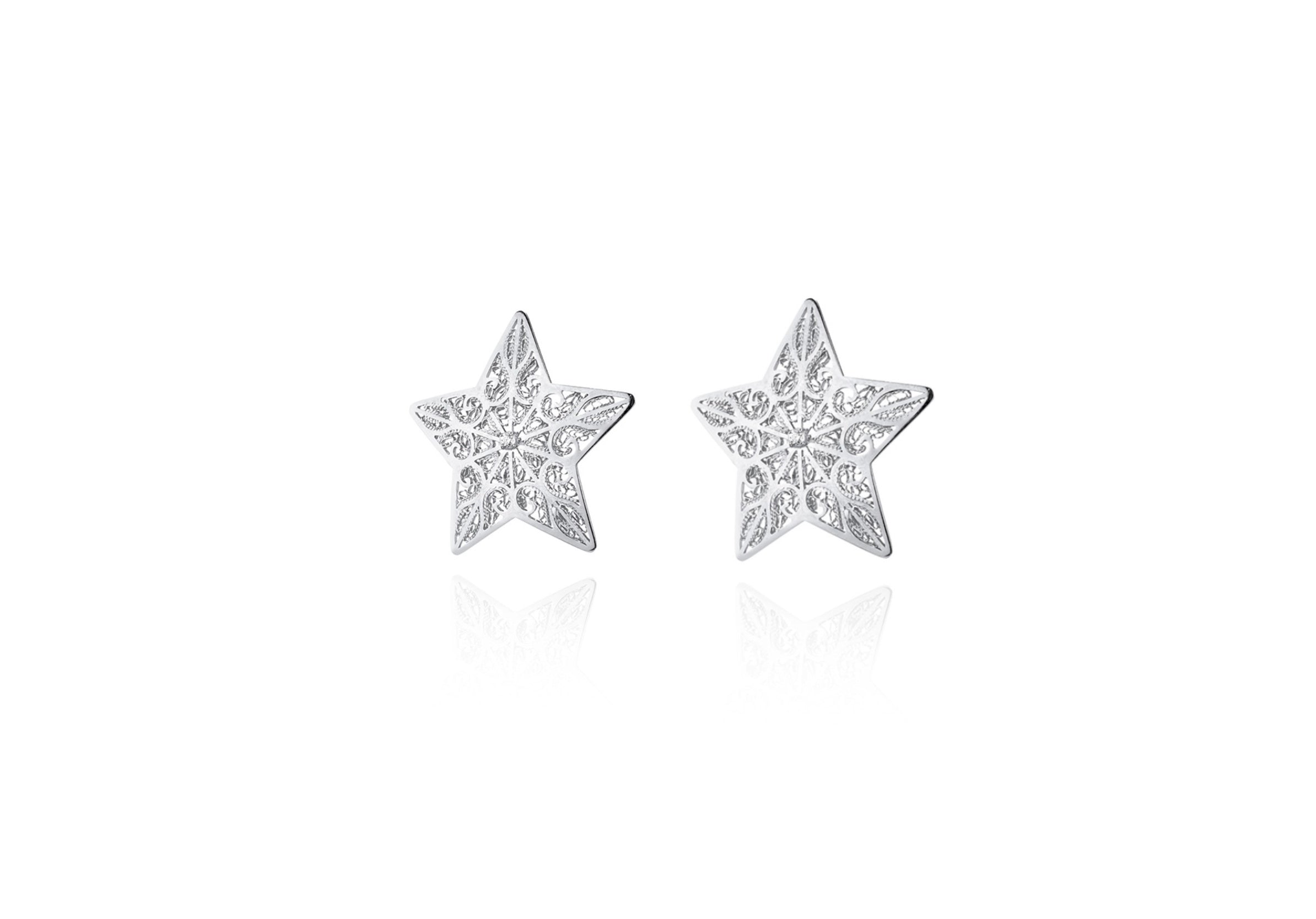 Pre Order Brincos Estrelas Dourados
