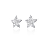 Pre Order Brincos Estrelas Prateado