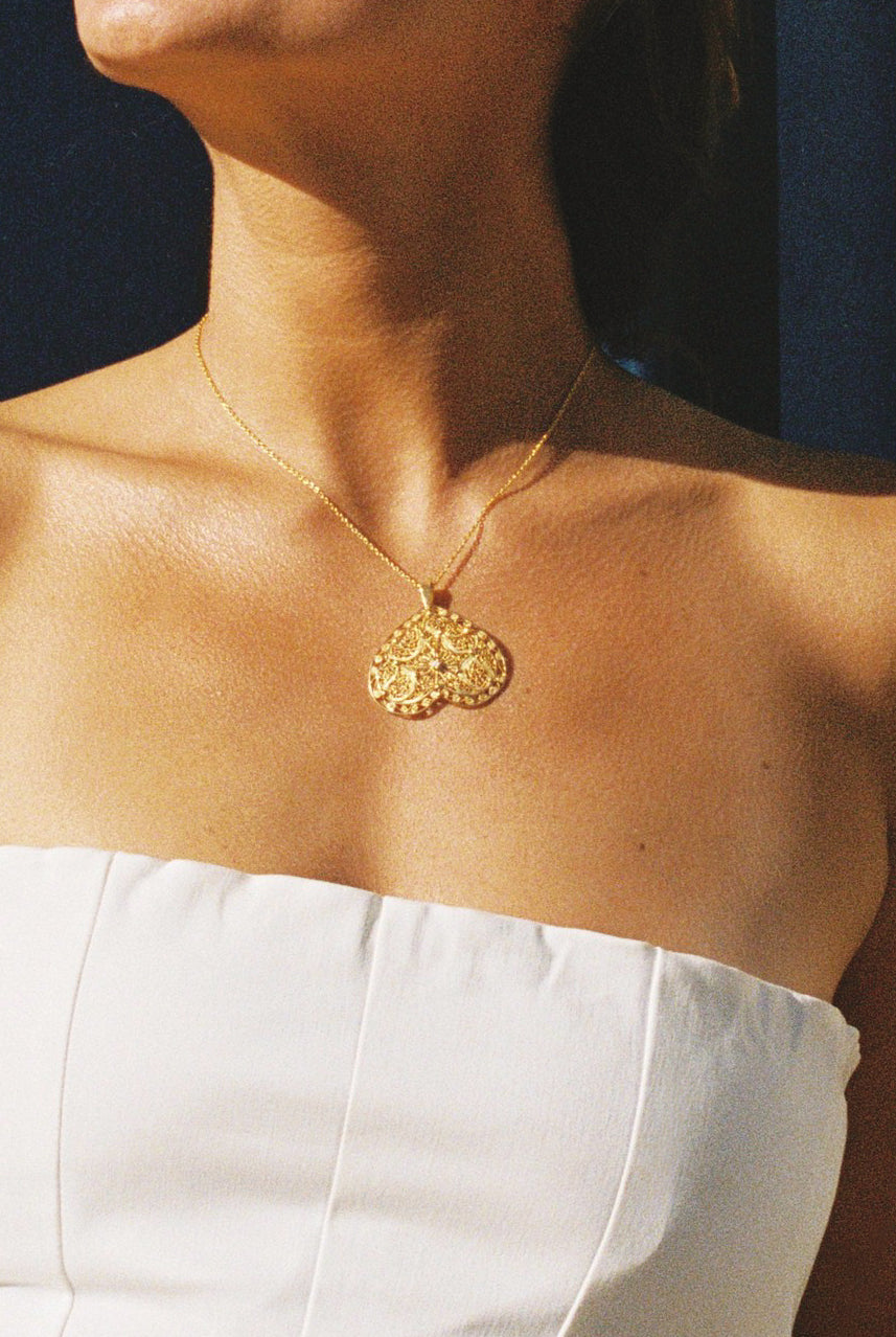 Pendentif Cœur Inversé