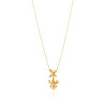 Joalharia do Carmo Colar Flor de Liz Pendente