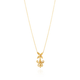 Joalharia do Carmo Colar Flor de Liz Pendente