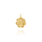 Joalharia do Carmo Pendente Camélia Dourado - Charm