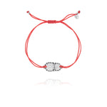 Joalharia do Carmo Pulseira Carmo Pedras Naturais Onix Bracelete Vermelha
