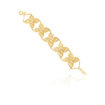 Joalharia do Carmo Pulseira Jasmim Dourado