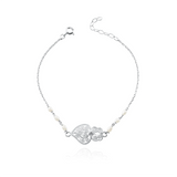 Bracelet en filigrane avec cœur